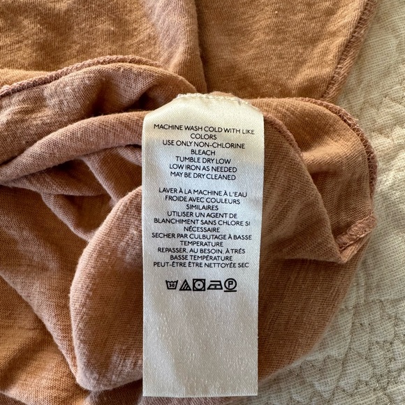 Free People/We the Free Coral, Sleeveless “Pearl Tank” - Picture 9 of 9